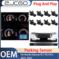 ZJCGO Car Parking Sensor 8 Sensors Buzzer Reverse Backup Radar Sound Alert System For Honda Odyssey RC1 RC2 RC4 2022~2025
