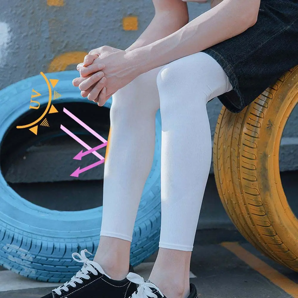 Fashion Beach Summer Driving Outdoor Unisex Sunscreen Sleeves Bicycle Arm Sleeves Korean Style Leg Warmers Women Leg Sleeves