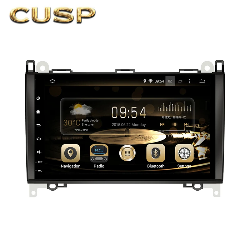 High Sales 9 Inch Car Screen Car Stereo Radio Auto Radio GPS Navigation For Benz A Class Video Player