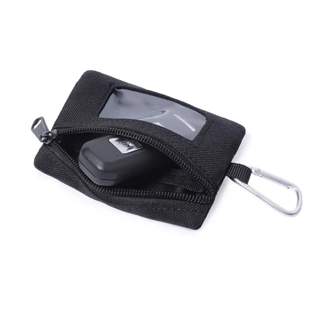 Waterproof Portable Outdoor Hook Wallet Men Card Pouch Waist Bag Key Card Holder Money Pack Camping Wallet Mini Coin Purse