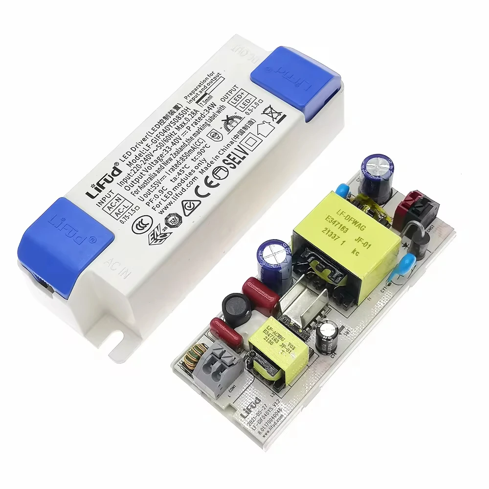 No Flicker LiFud LED Driver LF-GIRxxxYS Series 135mA 200mA 300mA 450mA 600mA 700mA 900mA 1000mA 1200mA 1300mA 1400mA 1500mA