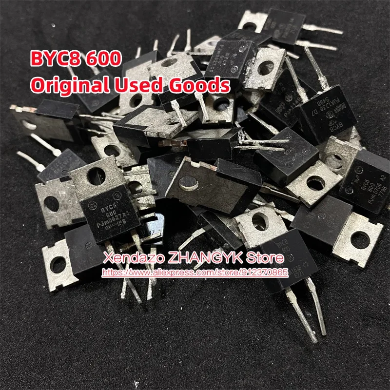 10pcs/lot BYC8-600 BYC8600 BYC8 600 BYC8D-600 8A 600V TO-220