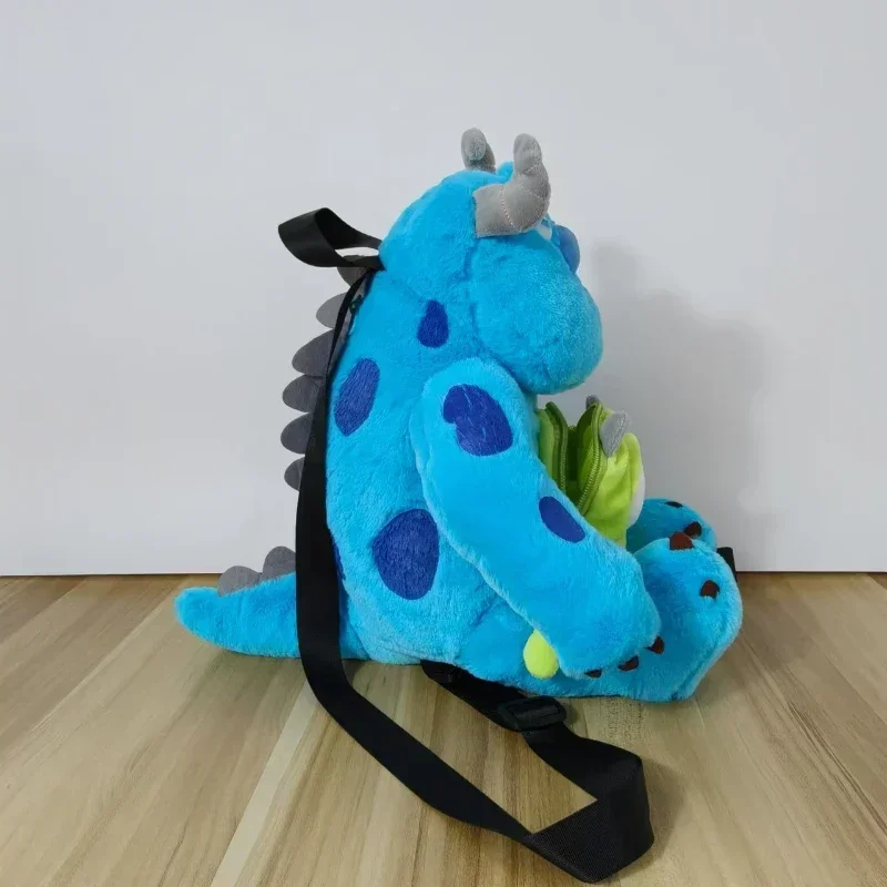 35 ซม.Disney Monster University Sullivan กระเป๋าเป้สะพายหลังตุ๊กตา Plush การ์ตูนน่ารักของเล่นตุ๊กตาแฟชั่นกระเป๋าเป้สะพายหลังเด็ก Brithday Xmas ของขวัญ