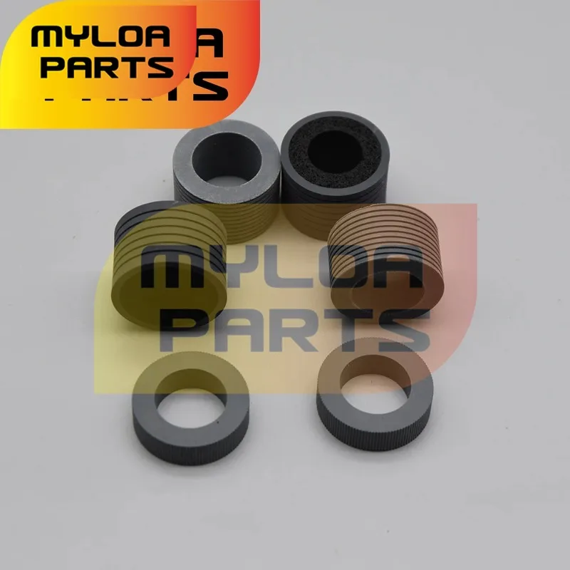1 set 6pcs Scanner pick up roller tires Rubber compatible for Fujitsu fi-6800 Separation Roller Brake Roller high quality