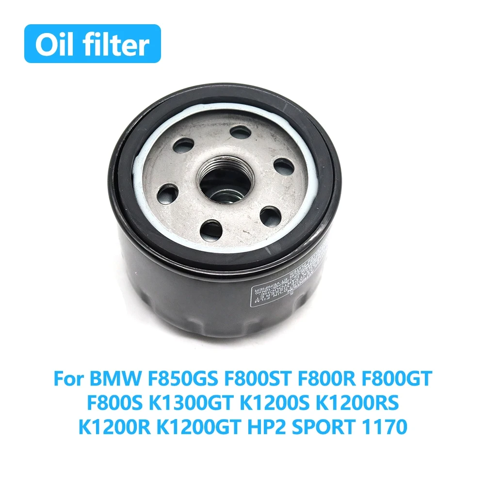 

For BMW F850GS F800ST F800R F800GT F800S K1300GT K1200S K1200RS K1200R K1200GT HP2 SPORT 1170 Motorcycle Engine Oil Filter