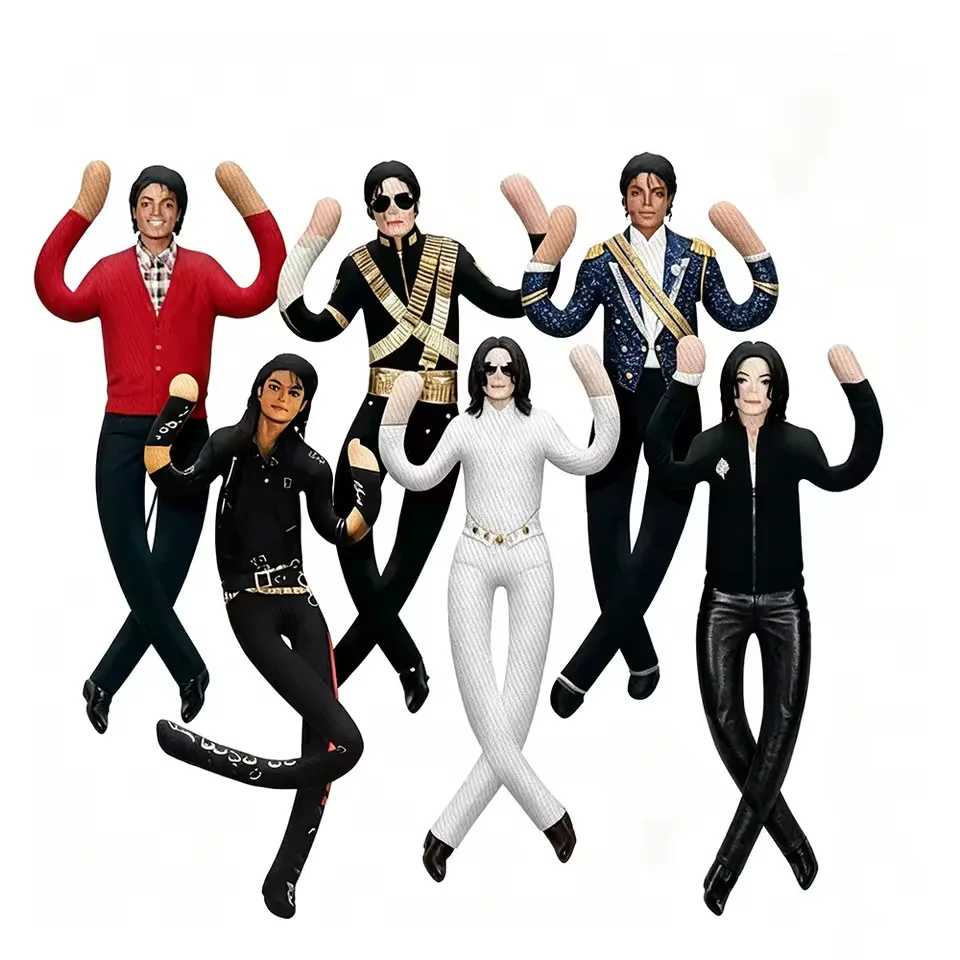 Novo Estilo Boneco de Pelúcia Articulado Michael Jackson para Cosplay, Decoração de Quarto e Presente