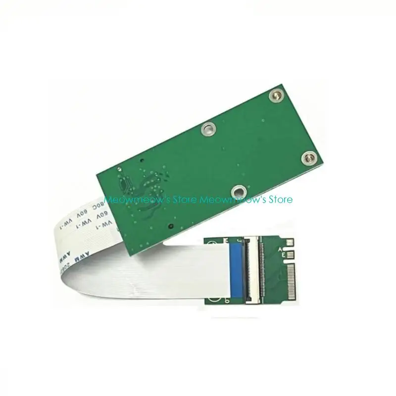 W91a mini pcie ke mini PCIe Extender Networks Card A+E Solid States Disk Extender