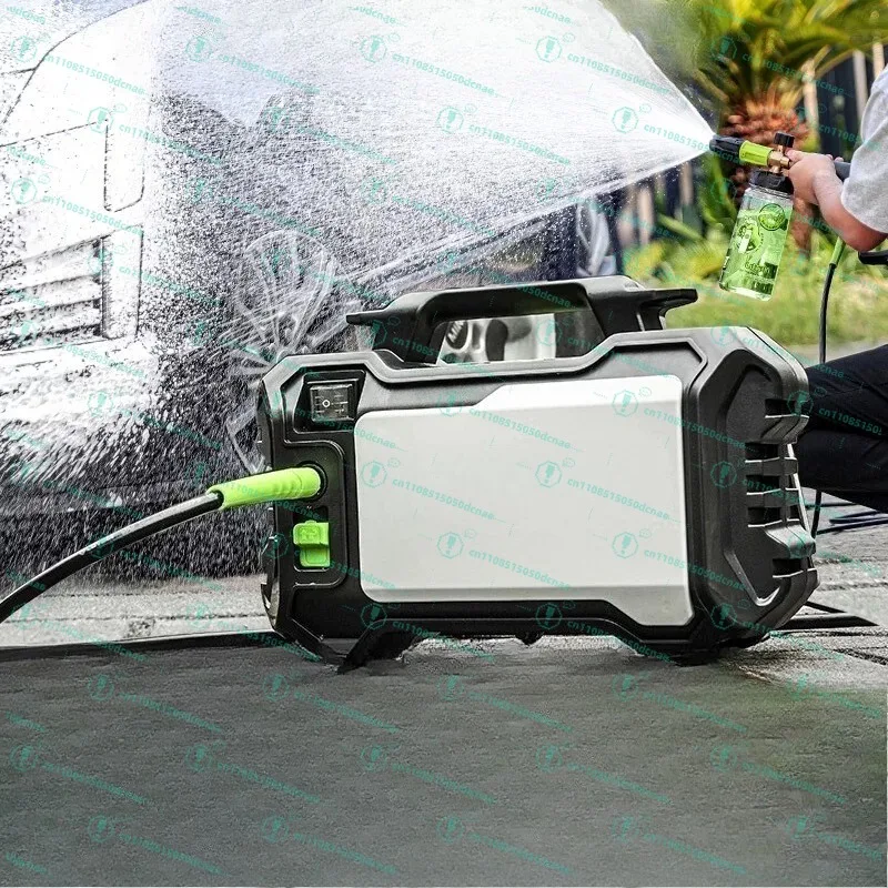 Car washing machine portable high pressure water pump household 220V automatic new car brush artifact high power water gun