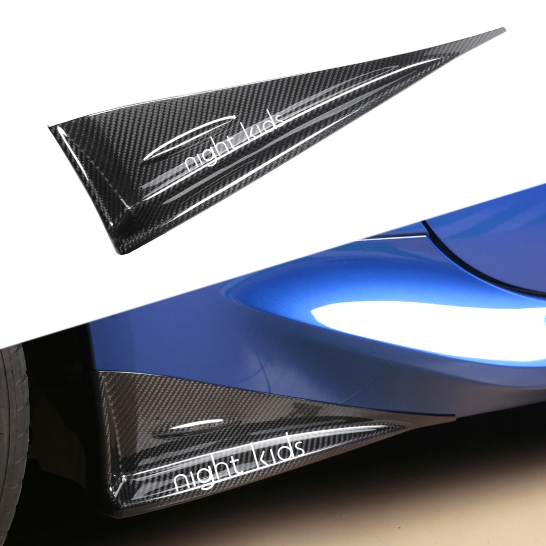 Night Kids for Toyota GR86\\Subaru ZD8 BRZ modified carbon fiber side skirts side splitters, GR86/ZD8BRZ dry carbon side skirts.