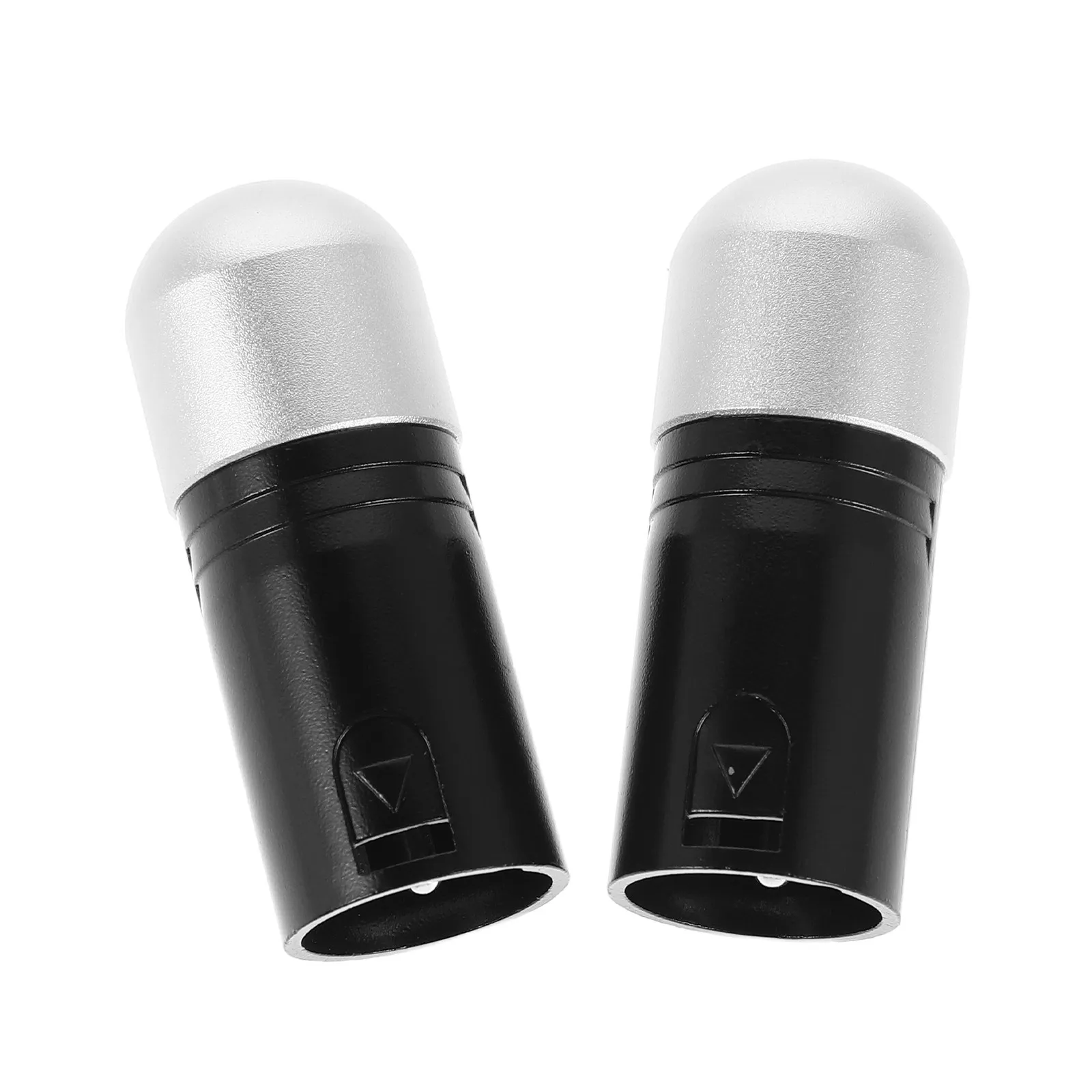 2Pcs Stage Lighting Accessories Xlr Male Adapter 3 Pin Terminal Resistance for Stable Signal Transfer Moving Head Par Lamp