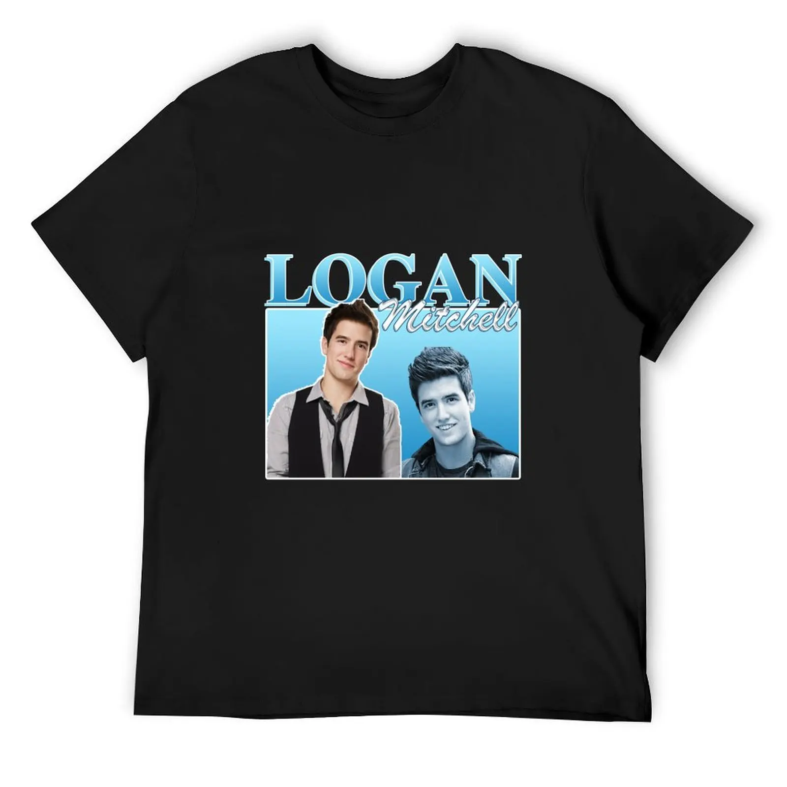 Logan Mitchell T-Shirt graphic t shirt vintage street wear tops cheap stuff mens fashion