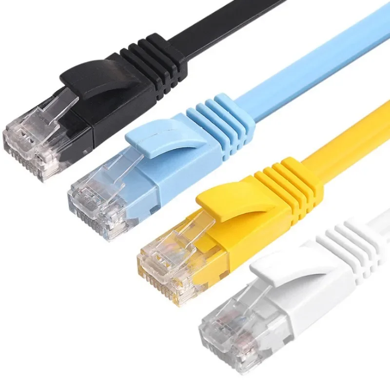 Cat6 CAT7 RJ45 Network LAN Ethernet Cable Computer UTP Patch Cord For Router 0.5m 1m 1.5m 2m 3m 5m 10m 15m 20m 25m 30m