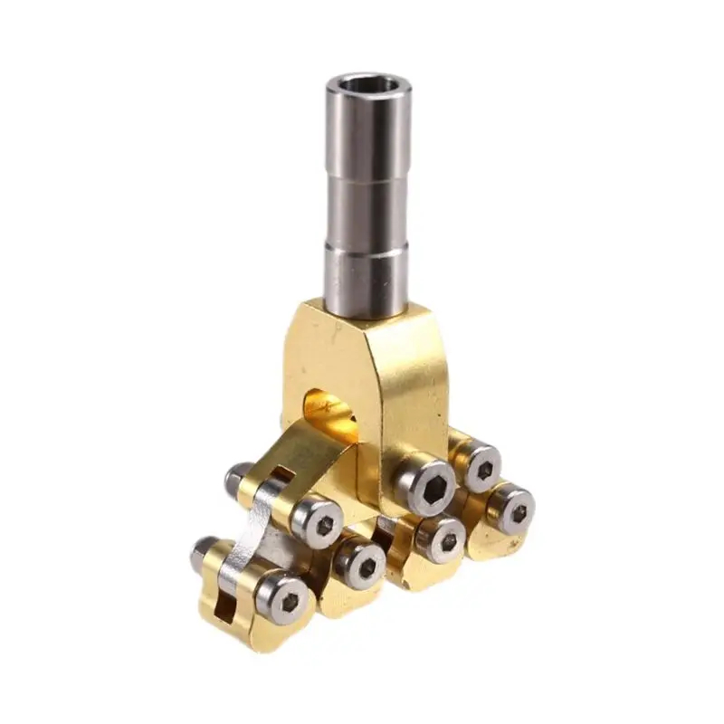

AEF6-Brass Guitar Fractal Fret Press: Профессиональный инструмент для гитаристов, пресс для фрактальных накладок на гриф, аксессуар для изготовления гитар с изогнутой формой