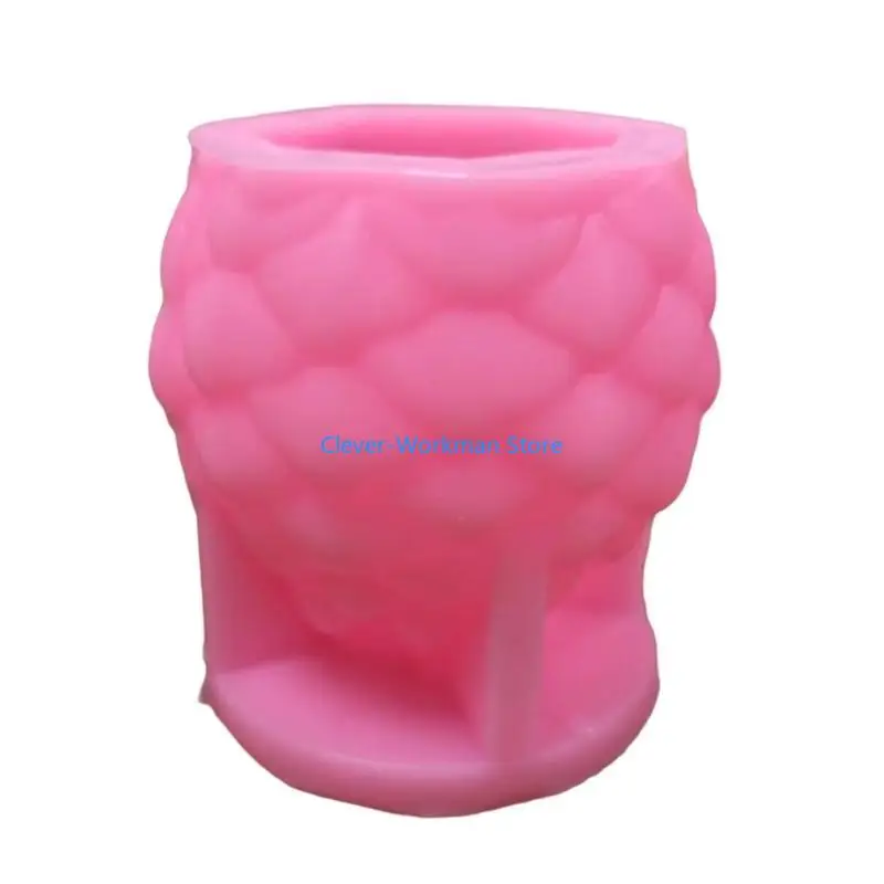 

24TD Pinecone Shaped Silicones Molds for Gypsum Decorations Epoxy Resin Casting Craft Project