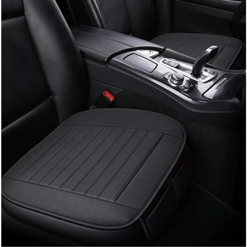 Universal Leather Car Seat Covers interior Automobiles Seats Cover Mats Auto Seat-Cover Cushion Protector Chair Pads Accessories