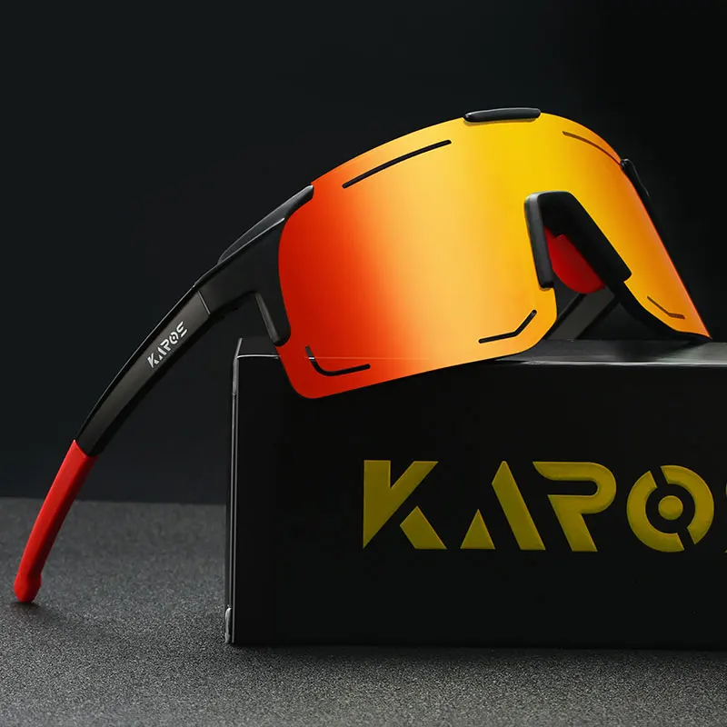 

KAROS Polarized Cycling Sunglasses UV Protection Windproof Glasses Men Women Mountain Road Bike Riding Sun Shades Sports Eyewear
