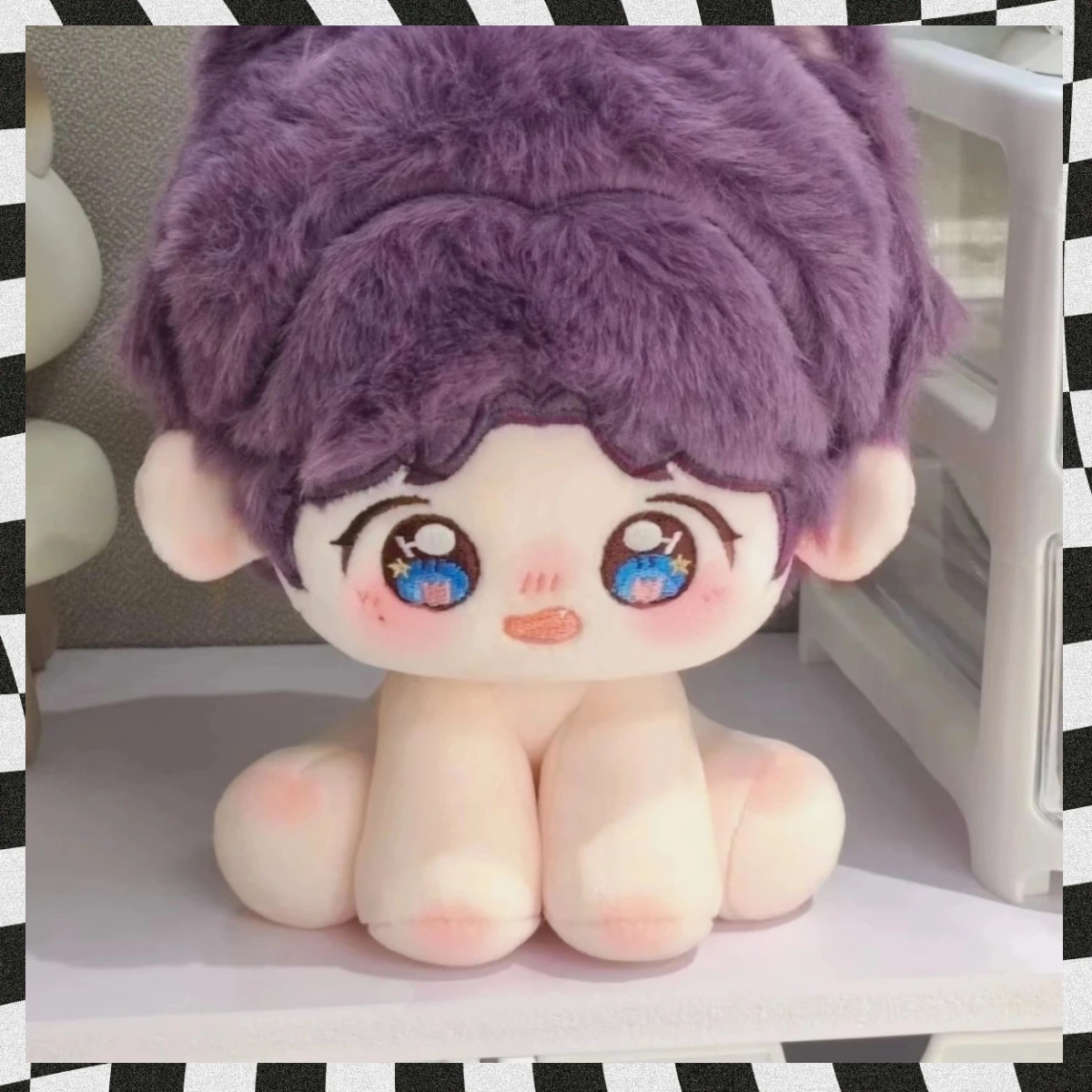 

15 см мягкая игра аниме Love and Deepspace Rafaye Little Shark Yu сидящая поза тела плюшевая кукла игрушка мягкое платье хлопковый подарок ребенку