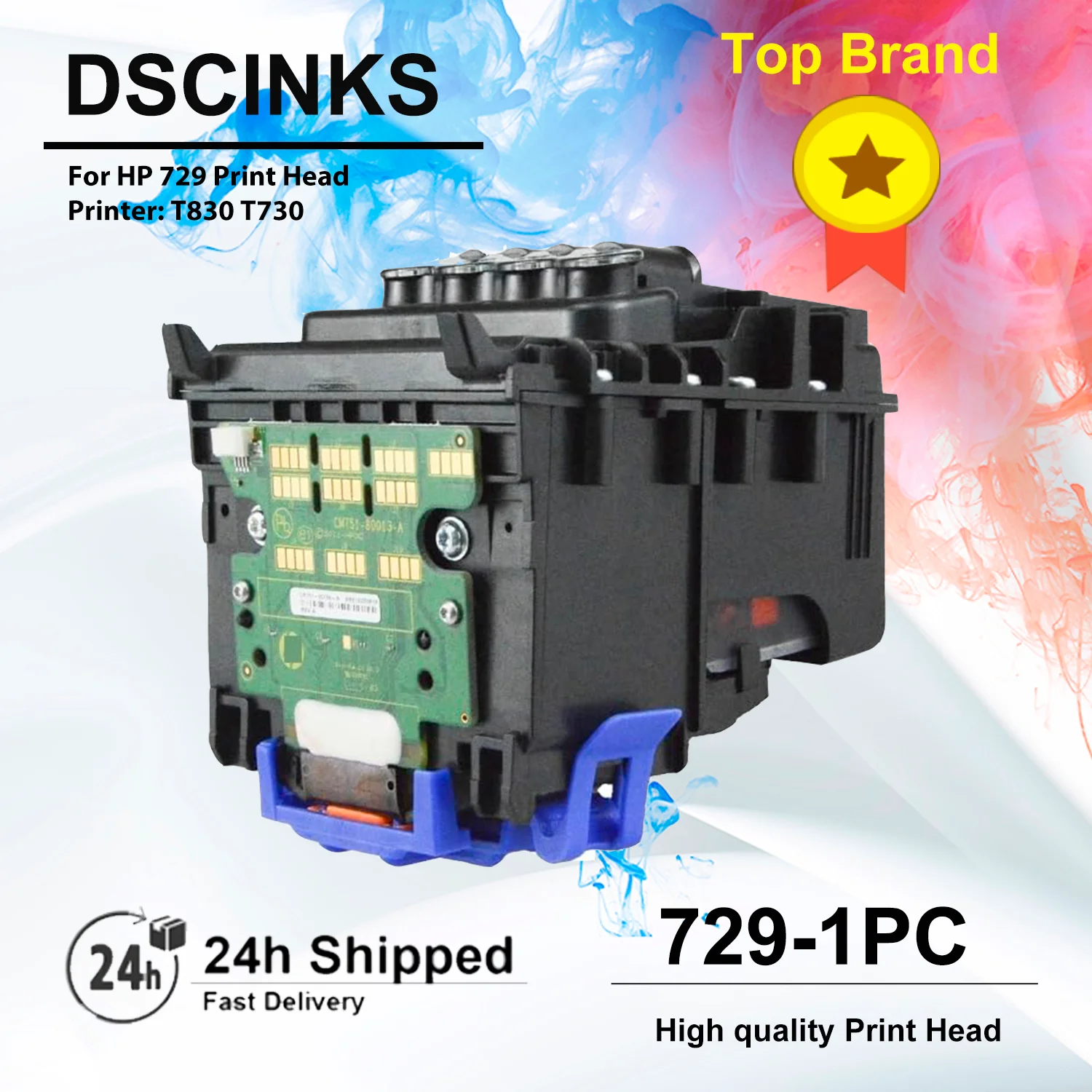 

1PC For hp 729 Print Head 729 DesignJet Printhead Replacement Kit (F9J81A) For HP T830 MFP T730 Printer