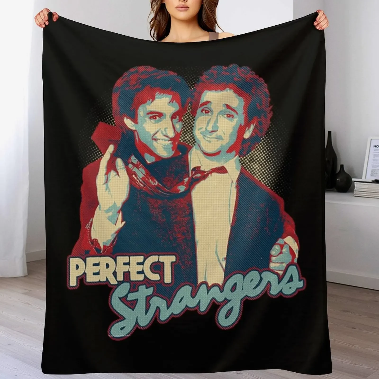 

Perfect Strangers T-ShirtTV SHOW PERFECT STRANGERS POPRETRO Throw Blanket Soft Home Decor Blanket for Couch Bedroom