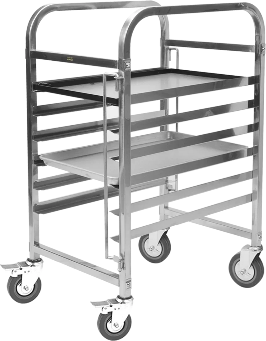 Factory Direct 6  layers commercial utility stainless steel food trolleys cart room service trolley for hotel, restaurant