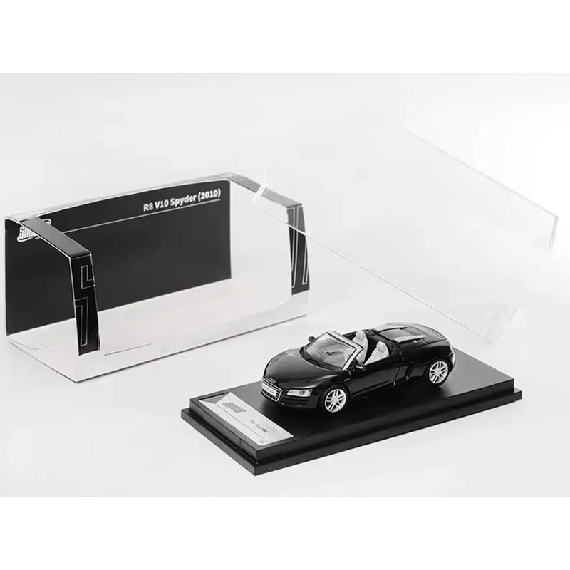 

SHADOW Diecast 1/64 Scale R8 V10 Spyder Convertible Alloy Simulation Car Model Collectible Toy Ornament
