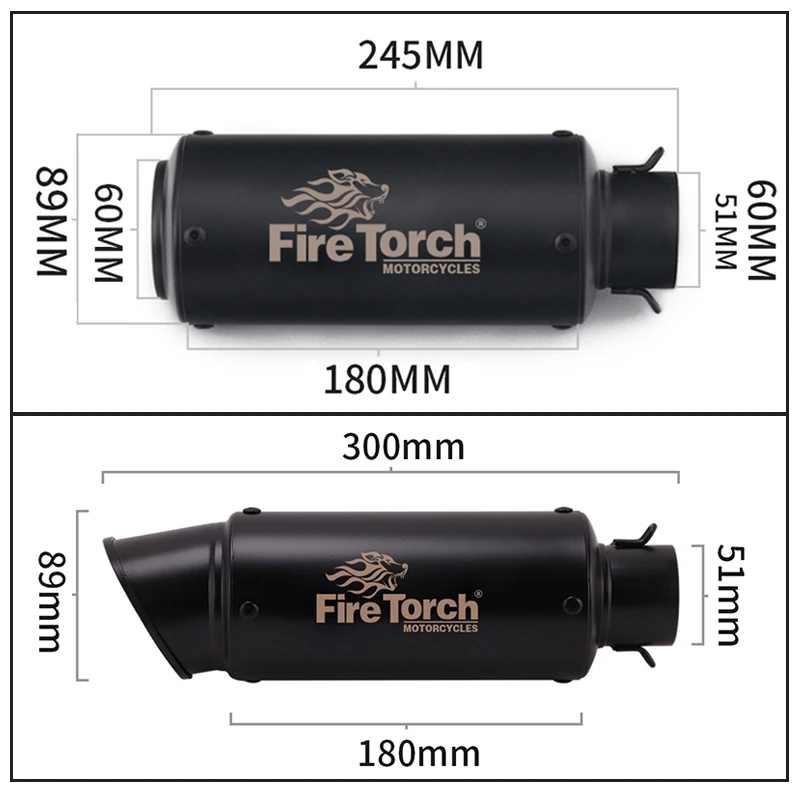 دراجة نارية العادم الهروب الجبهة منتصف وصلة الأنابيب DB القاتل سكوتر الخمار الانزلاق على لياماها XSR125 Xsr125 XSR 125 2020 2021 2022 #6