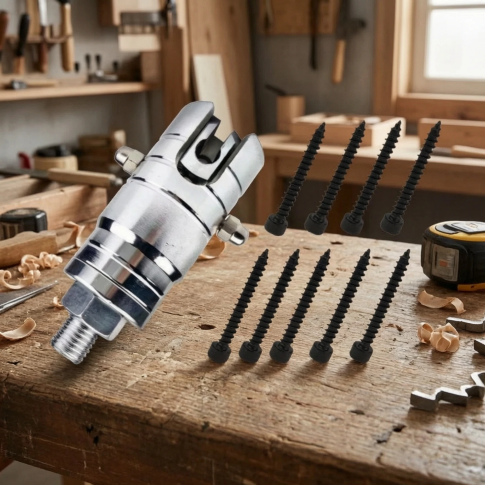 Lock Puller with Screws Machined Lock Puller Screw Removal Tool Sturdy Heavy-Duty for Locksmiths, Hardware Repair, Workshops