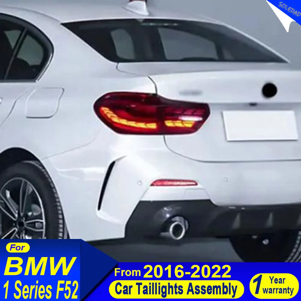 Автомобильный задний фонарь в сборе для BMW 1 серии F52 118i 120i 125i 2016-2021, светодиодный обновленный светильник в стиле дракона, аксессуары для задних фонарей