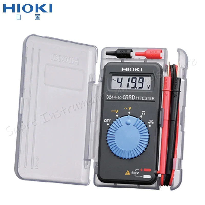 HIOKI 3244-60 Pocket Digital Multimeter CARD HiTESTER