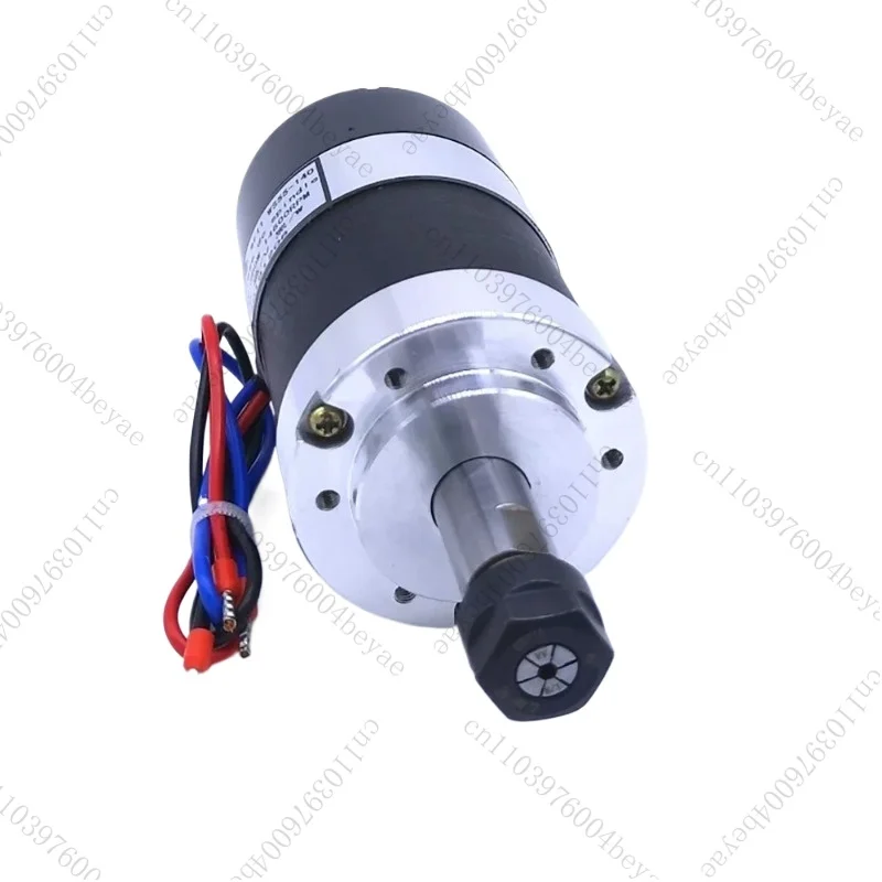 WS55-140 Brushless 300W Spindle High Speed 0.3KW Air-cool Spindle Motor DC 36V 12000 RPM MACH3 with ER11 Collet + 55mm Clamp