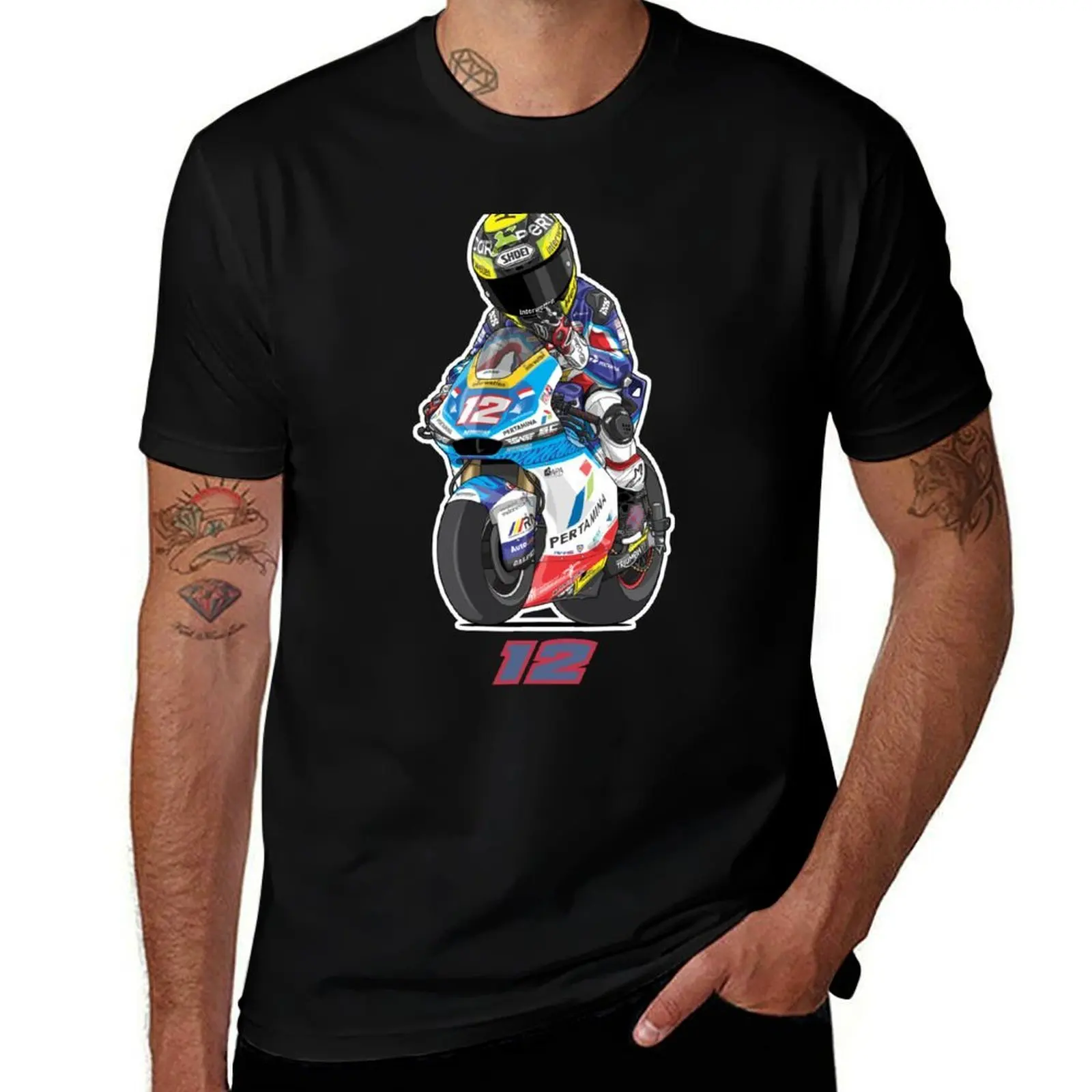 

TOM LUTHI T-Shirt man t shirt graphic t shirts for man graphic tees T-Shirt