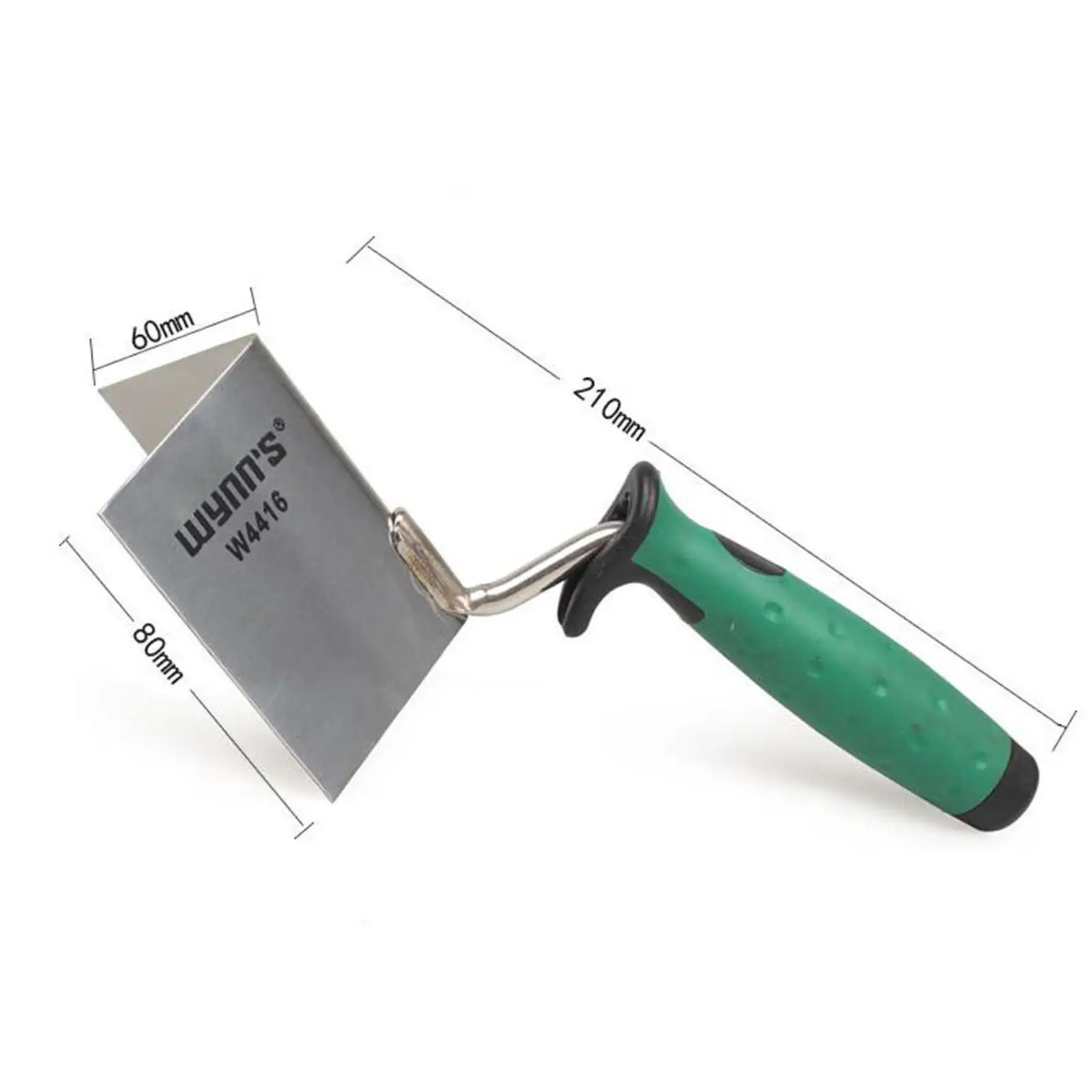 Aço inoxidável Drywall Corner Trowel, Ferramenta De Acabamento, Hardware Ao Ar Livre