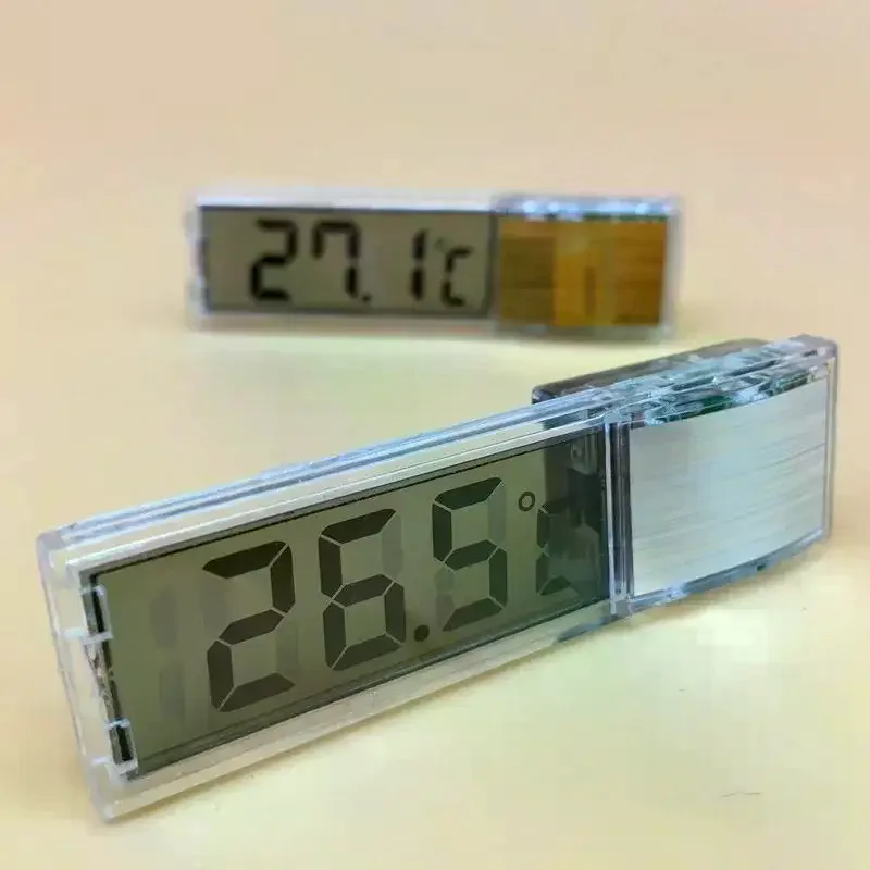 Waterproof Aquarium Thermometer 3D Digital LCD Electronic Fish Tank Temperature Fish Turtle Temp Meter Aquarium Decoration
