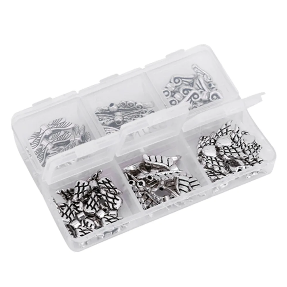 

Vintage Alloy Angel Wing Beads Silver DIY Jewelry Findings Jewelry Findings Making