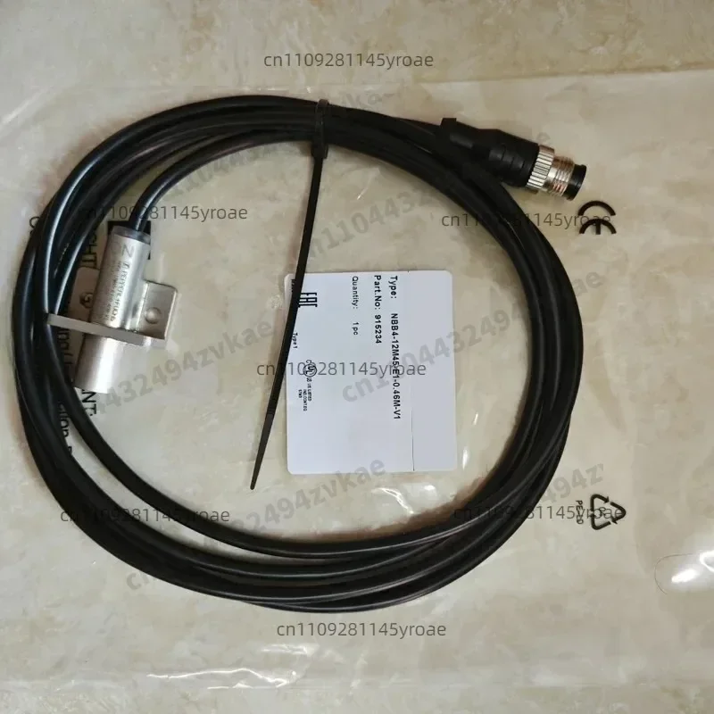 NC‑Type Proximity Detecting Sensor With Connector, Reference NBB4‑12M45‑E1‑0.46M‑V1, Industrial Detecting Component