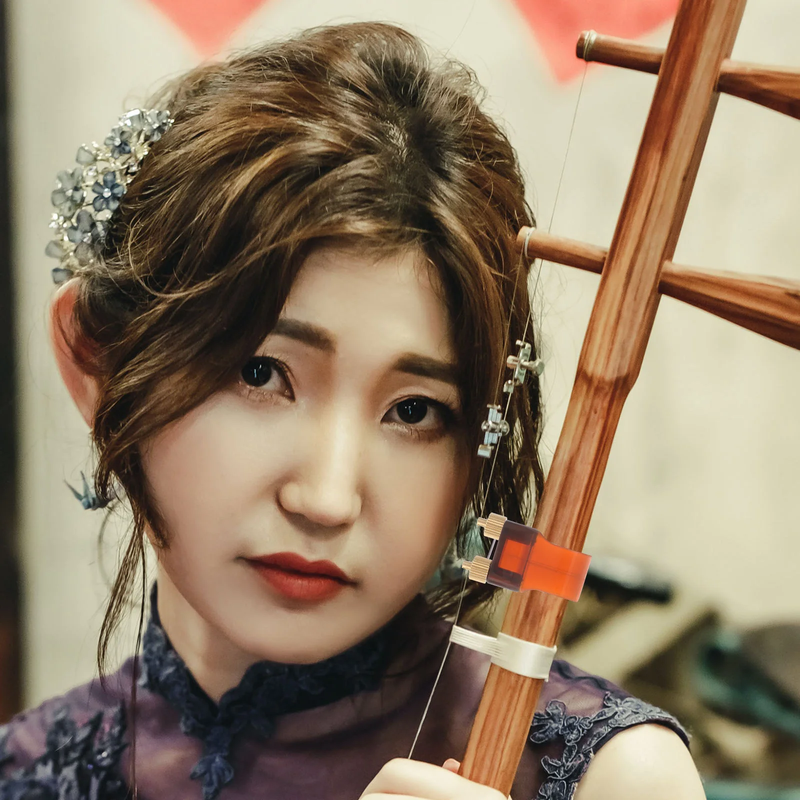 

Practical Durable Erhu Fine Tuner High Precision String Adjuster Fast Convenient Tuning Accessory Erhu String Adjusters