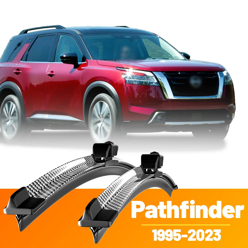 2 Stück Frontscheibenwischer aus Kohlefaser für Nissan Pathfinder R50 R51 R52 R53 1995-2023 2012 2020 2021
