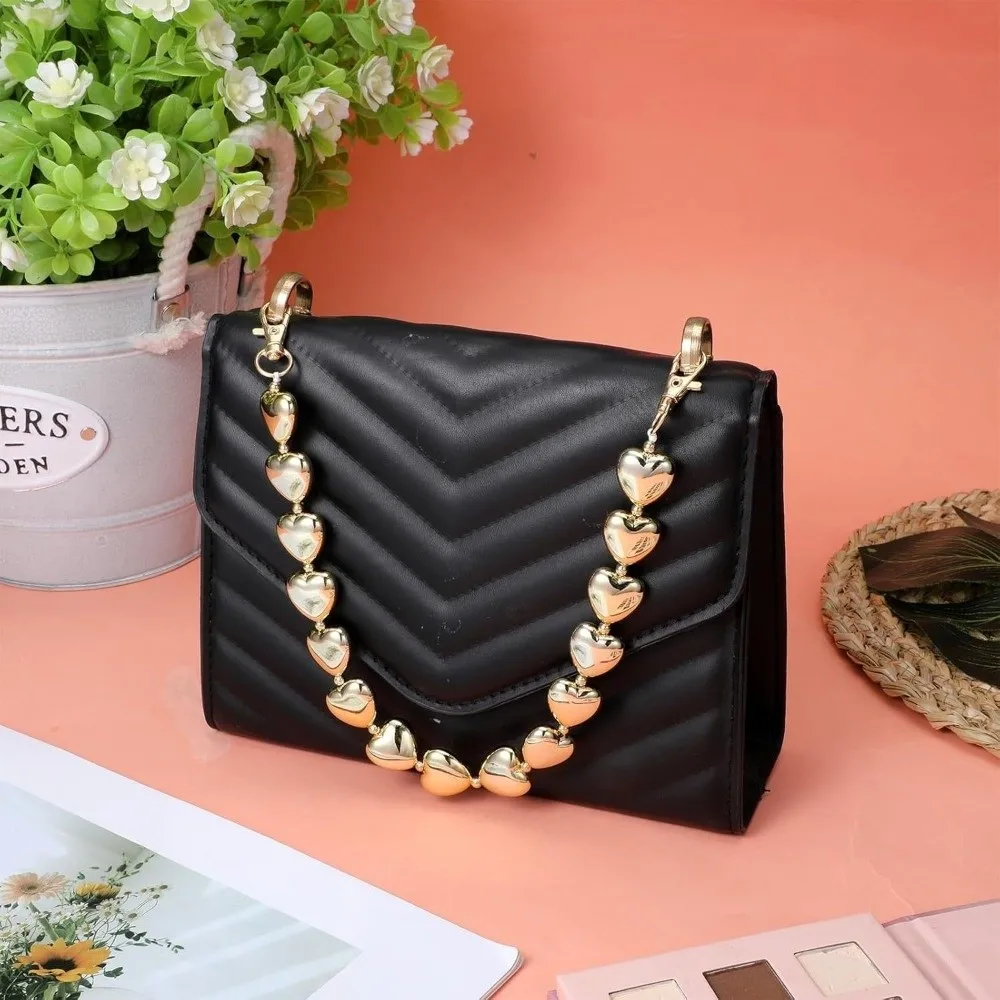 New Love Design Purse Extender Chain Length Adjustment Versatile Purse Charms Beautiful Premium Purse Strap Extender for Wallet