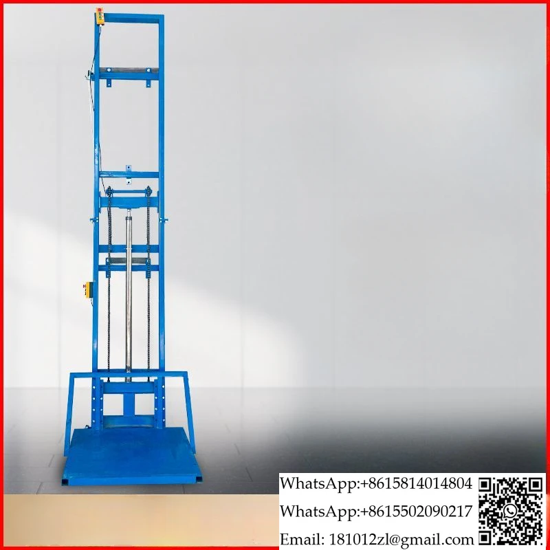 Electric remote control lifting slide factory warehouse heavy goods loading and unloading small hoist 500kg load capacity