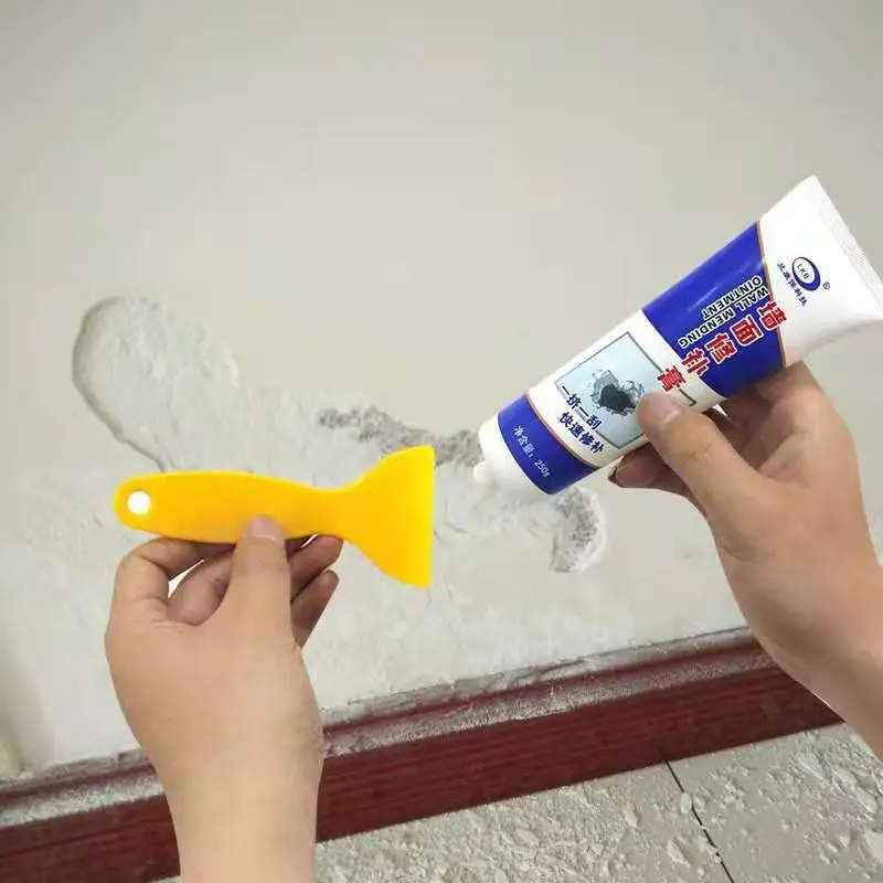 Universal Mending Paste Repair Cream Wall Repairing Ointment Grout Beautiful Sealant for Cracked Peeled Holes Wall Scraper 250g