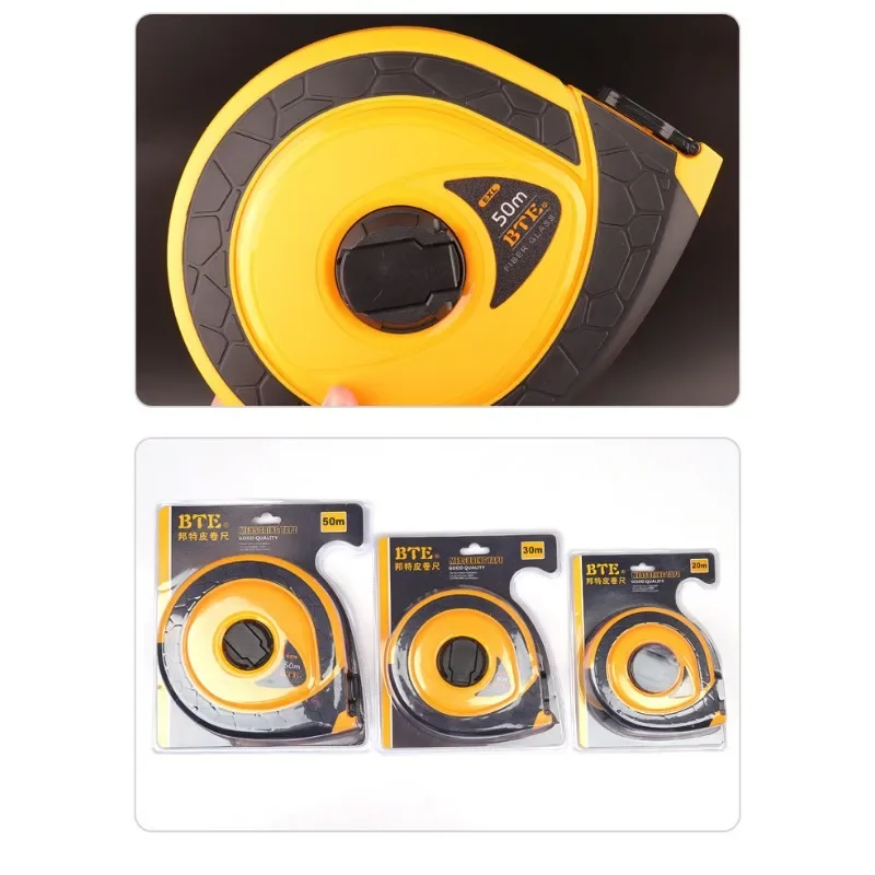 Fiberglass Soft Tape stretchable Portable Measure Height Distance Measuring Meter Tape Measurement Tools scale 50M Metric system