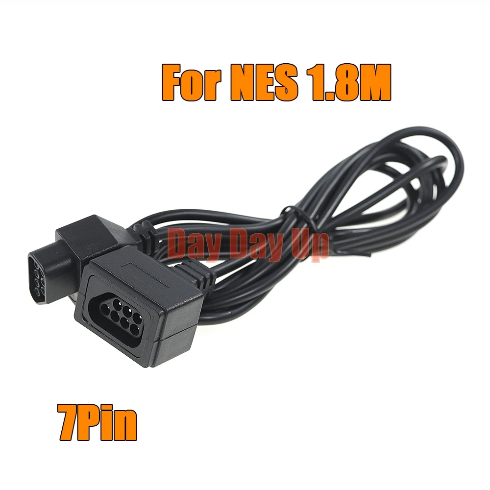1PCS 1,8 M/6FT 7 Pin Verlängerung Kabel Kabel Für Classic Mini Für NES 7PIN Game Controller