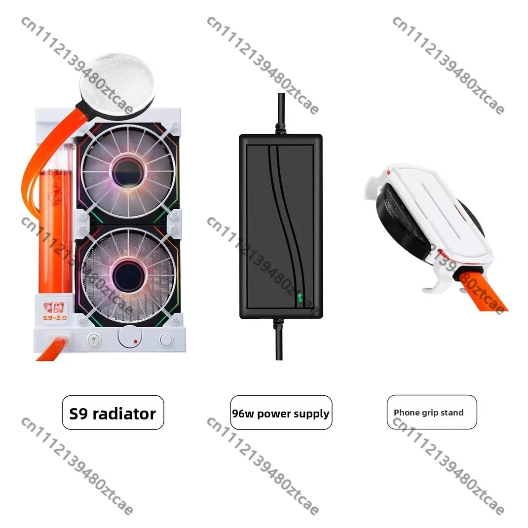 S9 Semiconductor Cooling Radiator Universal Phone Tablet Cooler Gaming Live Streaming Mobile Cooling Fan