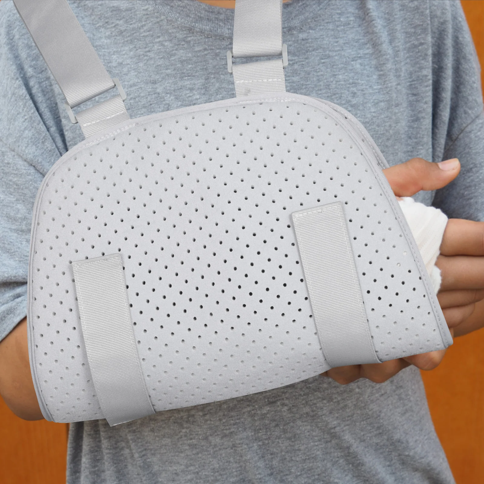 

Universal Arm Sling Shoulder Immobilizer Breathable Arm Brace Support For Wrist Elbow Shoulder Injury Relief Lightweight