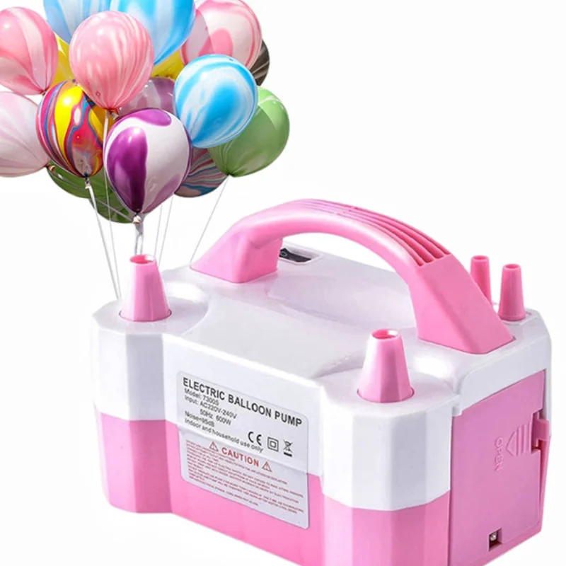 Electric Balloon Inflator Balloon Inflator Pump Can Inflate Two At The Same Time Has Two Modes Good For Decorating The Room