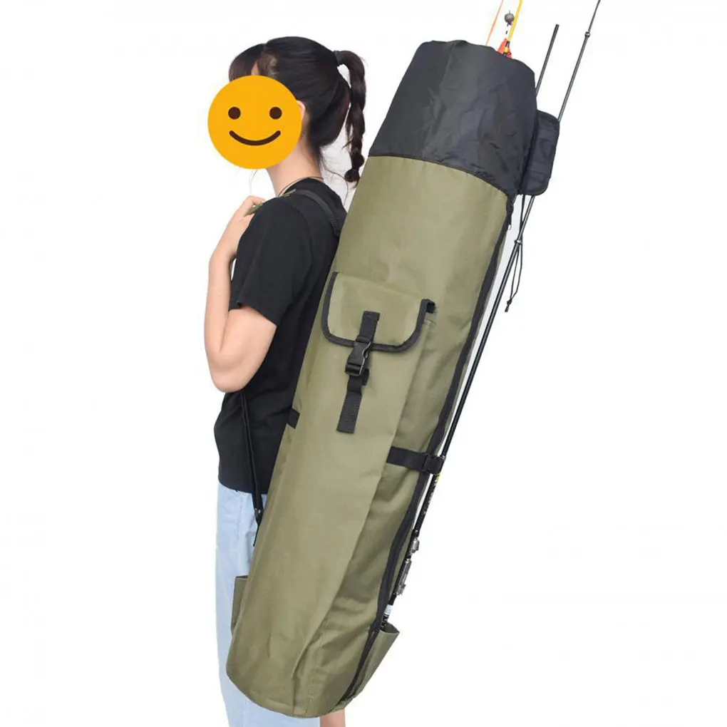 Adjustable Strap Fishing Multifunction Case Fishing Bag Fishing Rod Outdoor Fishing Rod Storage Bags Travel Carry Case Pesca