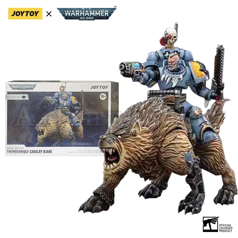 JOYTOY 1/18 Figura de ação 40K Horus Heresy Space Wolves Figuras e Mechas Anime Coleção Modelo militar