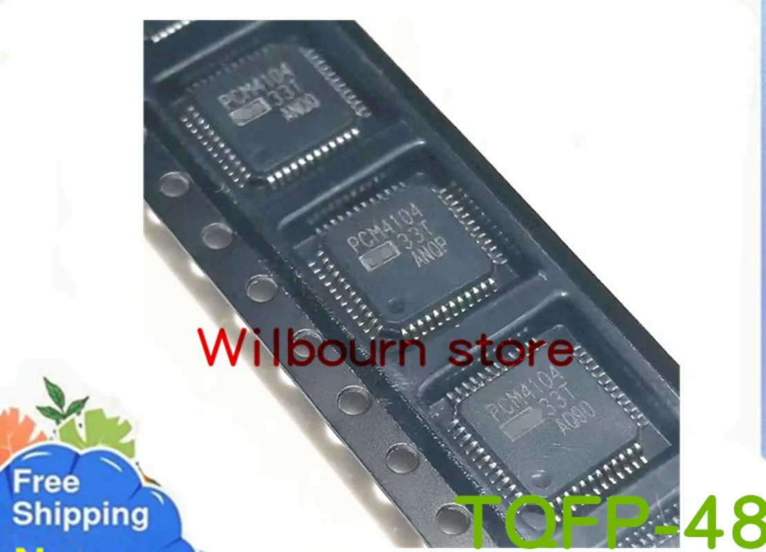 New original 5PCS/LOT PCM4104PFBR PCM4104PFB PCM4104 TQFP48