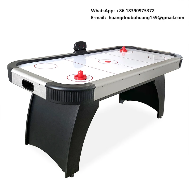 

Классический дизайн, хит продаж: 6-футовый стол для аэрохоккея с электронным счетчиком и мощным воздушным вентилятором