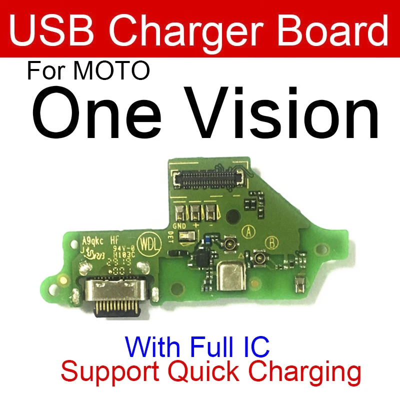 USB Charging Dock Board For Motorola Moto One Power One Action One Vision One Fusion Plus One Macro One Hyper USB Charger Board